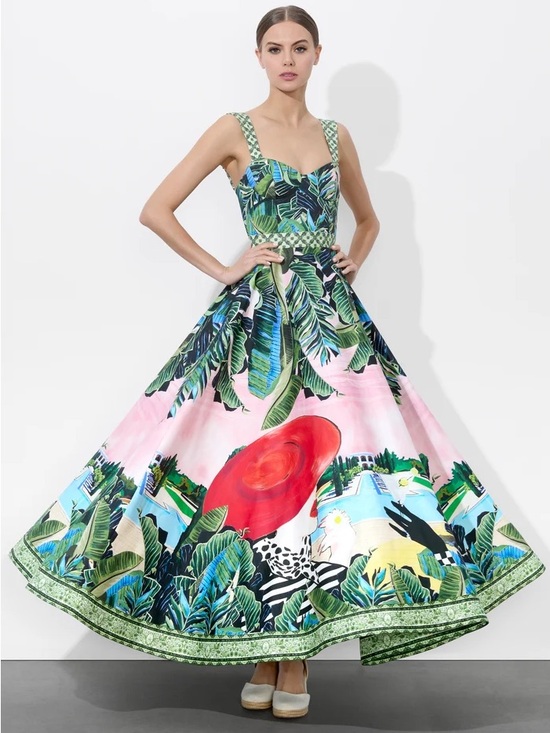 Alice + Olivia Dresses & Skirts - ALICE + OLIVIA AFIA FIT AND FLARE DRESS AFIA FIT AND FLARE DRESS SIZE 6
